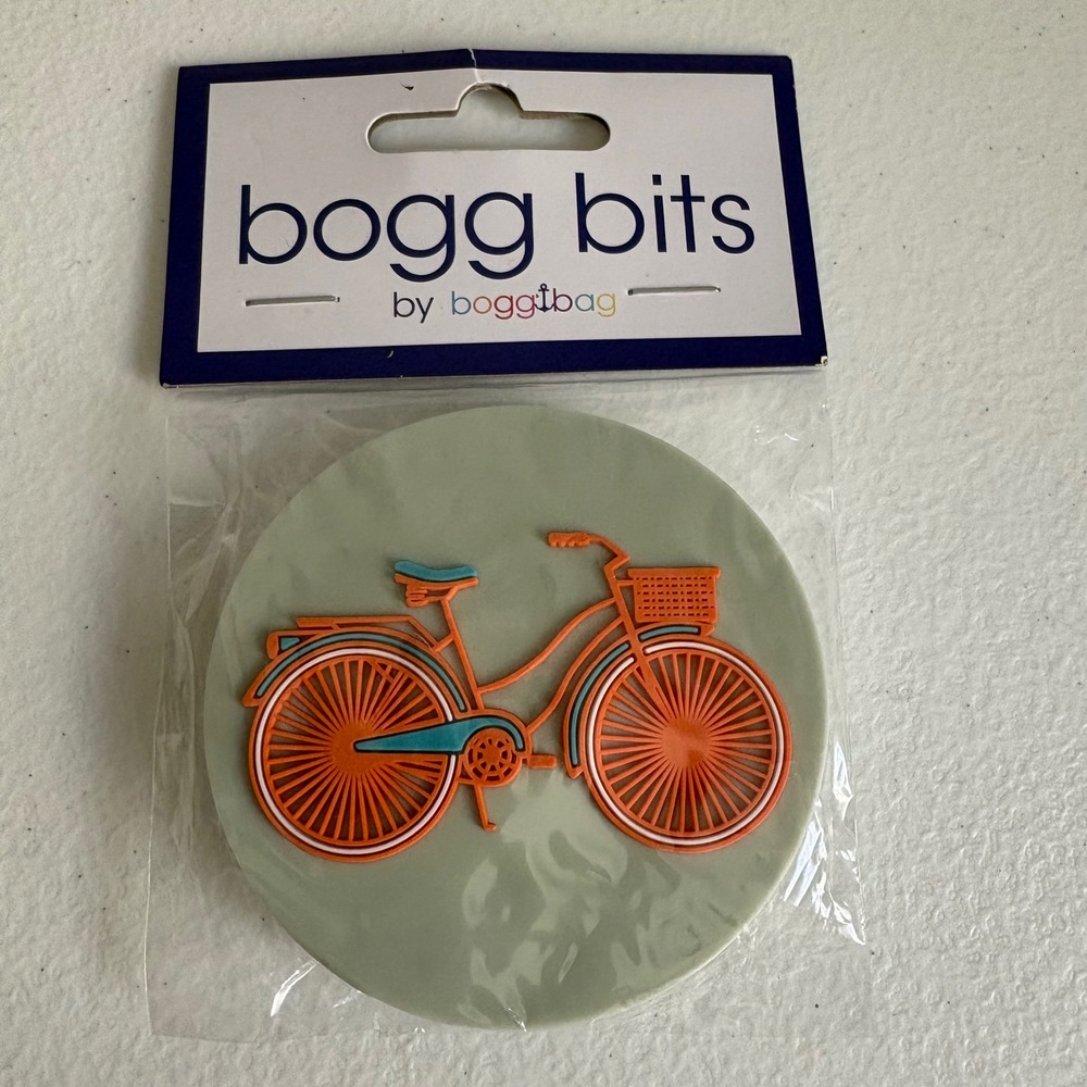 Bogg Bits by‎ Bogg Bag Beach Bike Charm Accessory Orange Blue Mint Green NIP